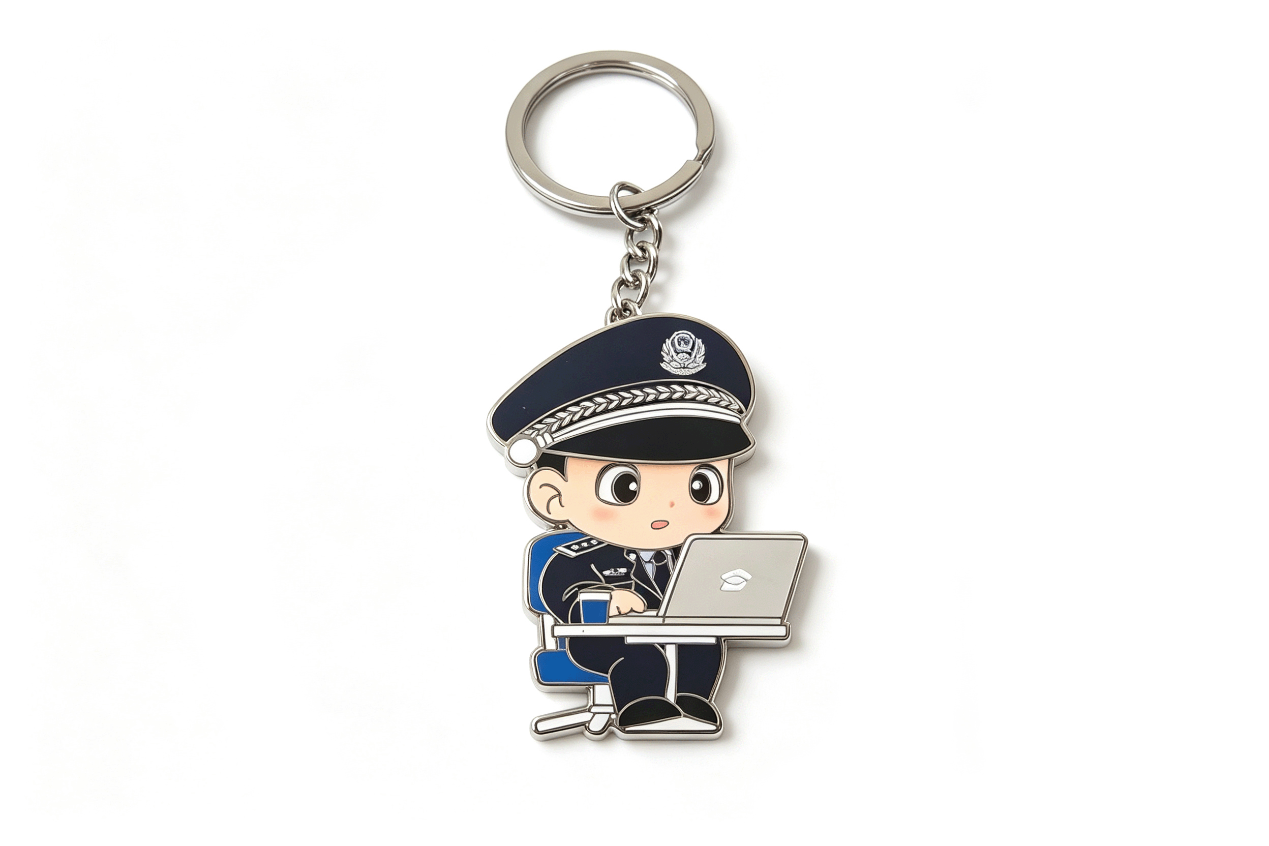 Metal keychains